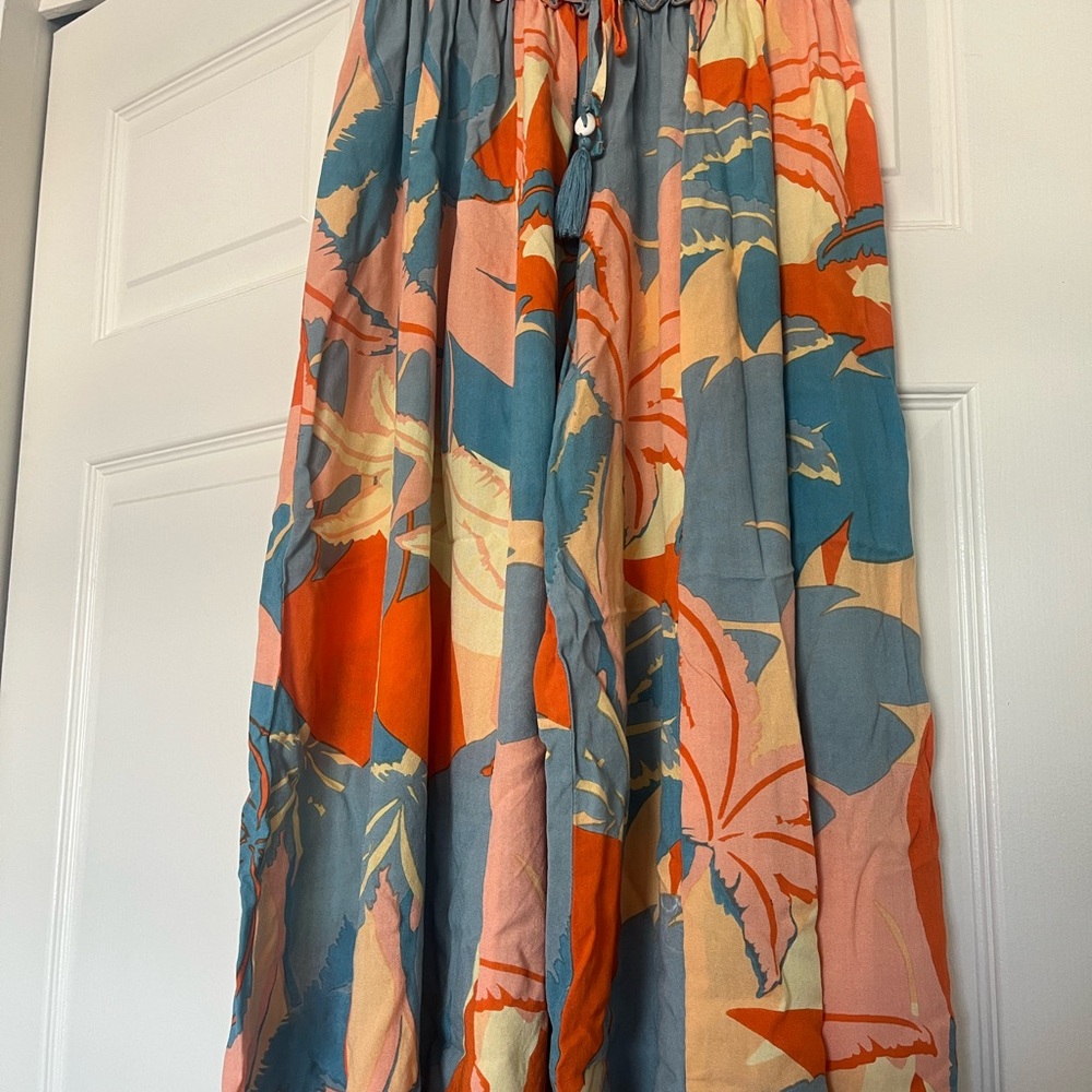 Floral Multi-Color Women's Pants